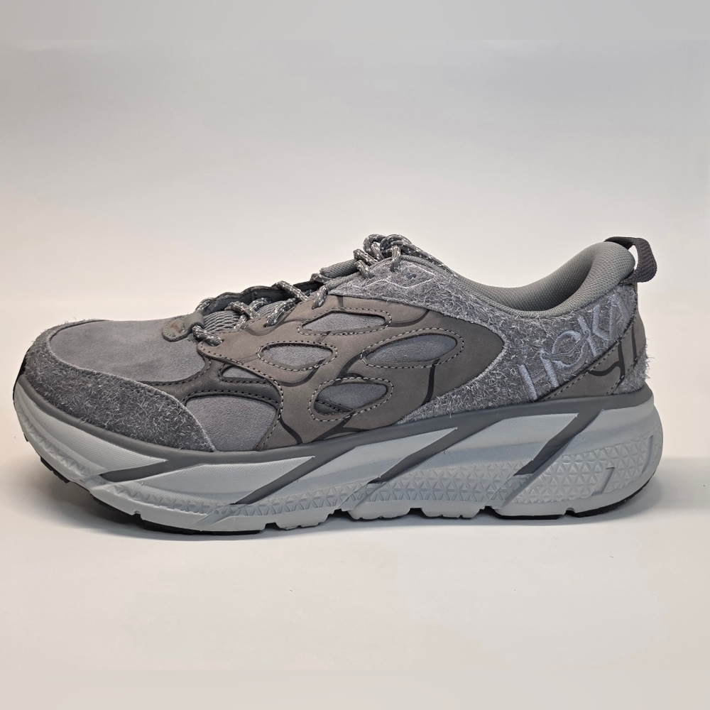 New  Hoka One One U Clifton L Suede TP Running Shoes  Men's Size 11